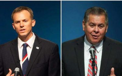 Congressional candidates dispute defense spending